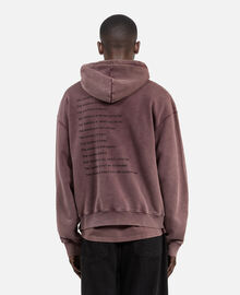 The Kooples HOMME FIGUE sweatshirt à capuche what is bordeaux
