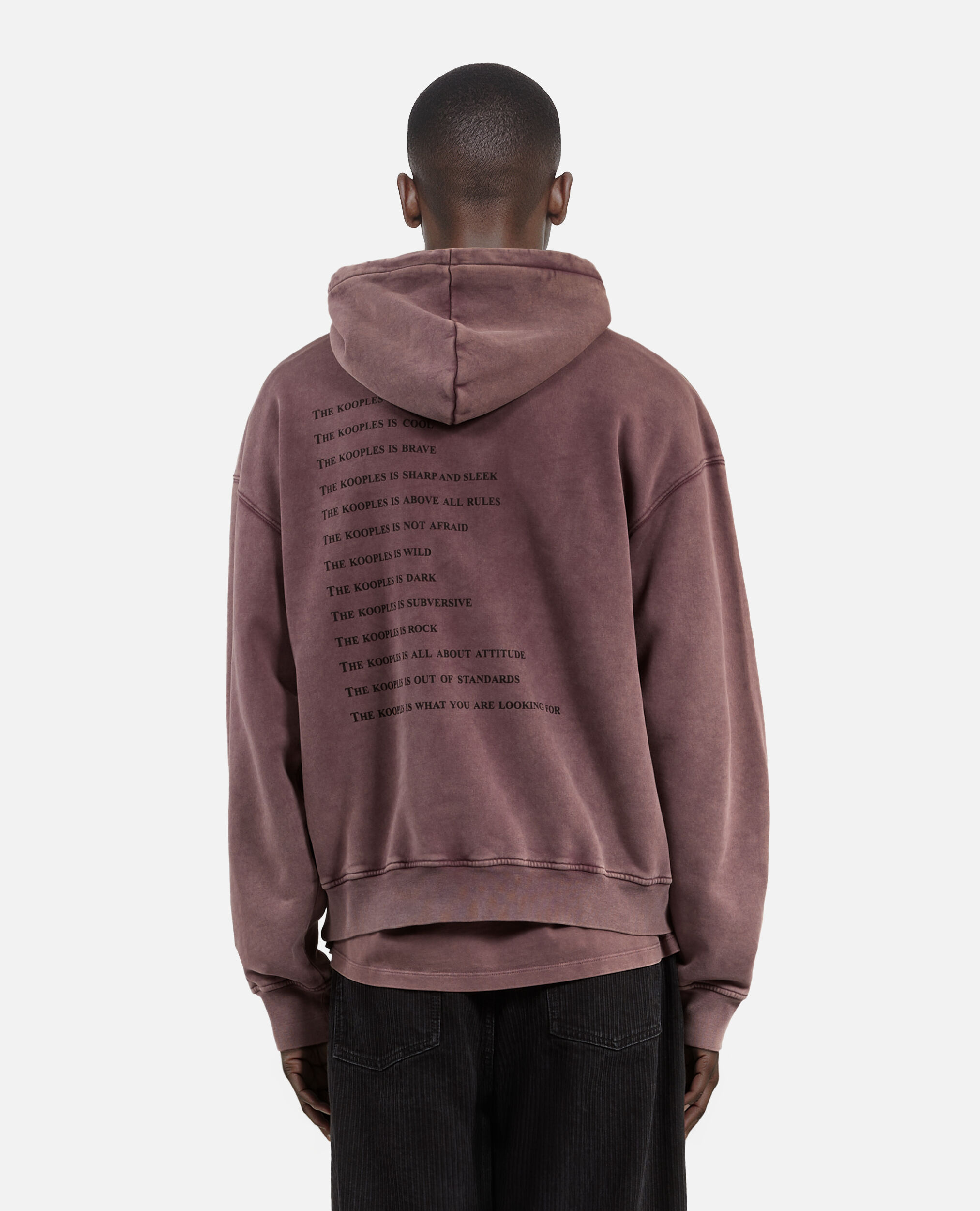 Sweatshirt à capuche What is bordeaux, FIGUE, hi-res image number null