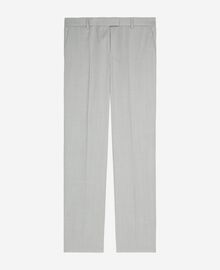 The Kooples FEMME BEIGE pantalon tailleur ajusté gris clair
