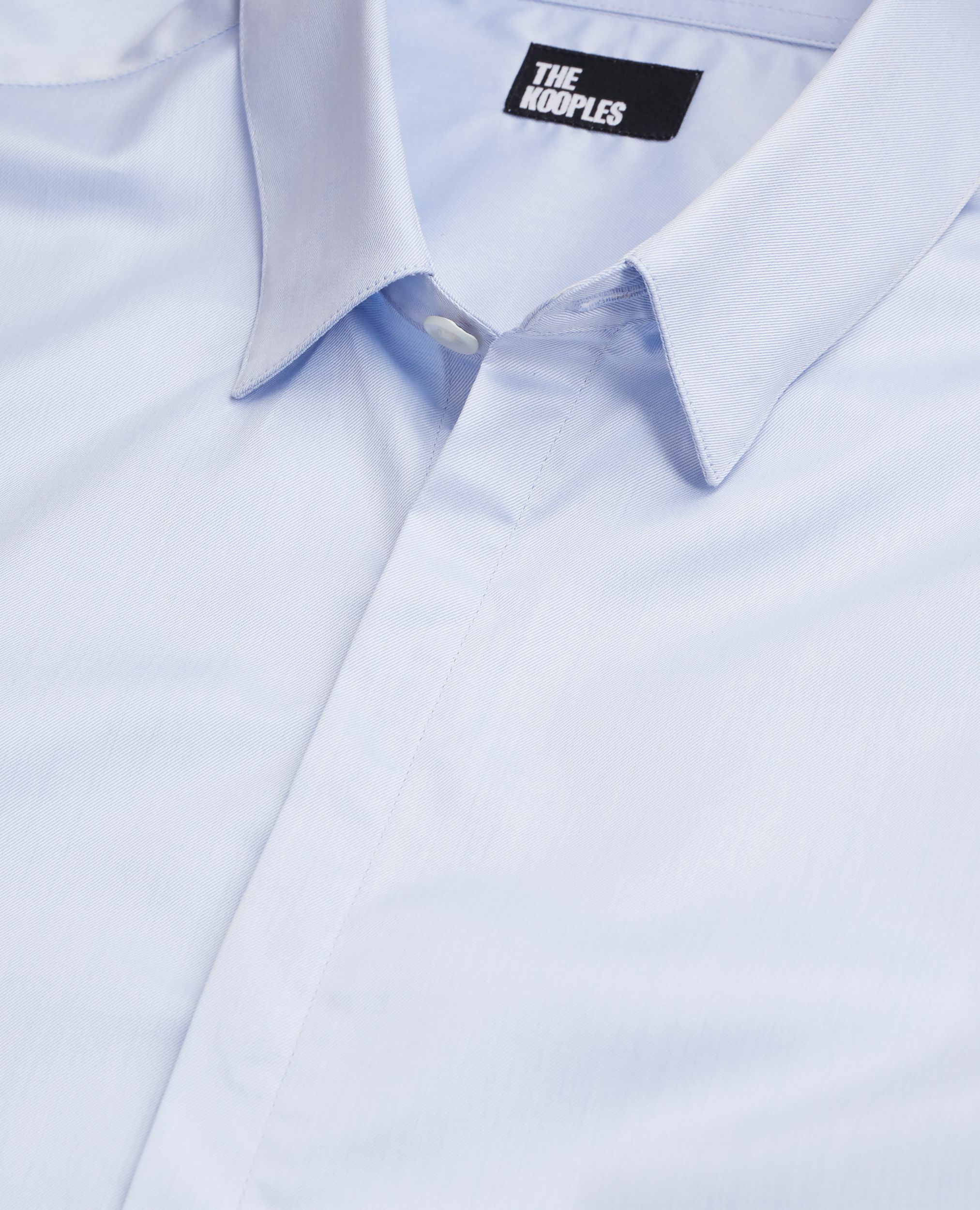 Chemise col classique bleu ciel, LIGHT BLUE, hi-res image number null