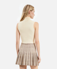 The Kooples FEMME BEIGE TAUPE top en maille beige