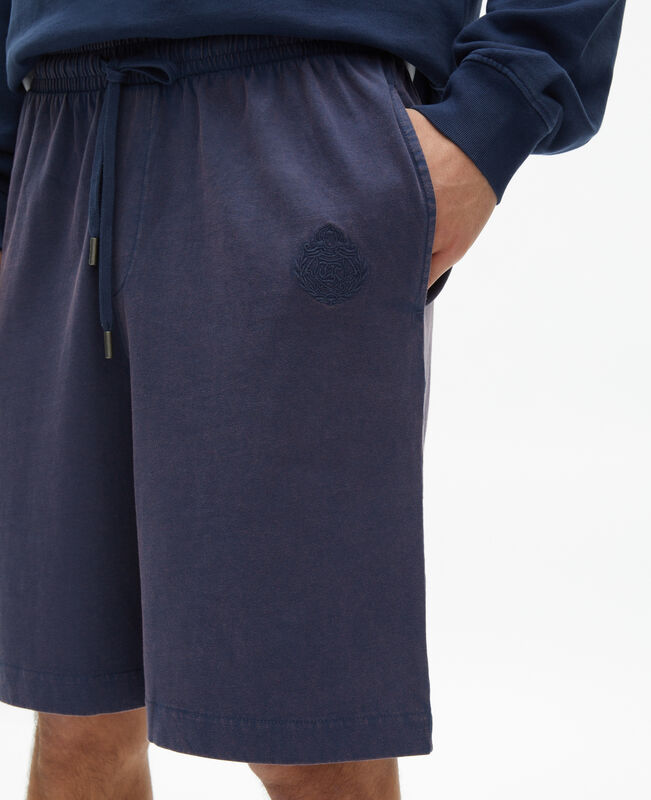 The Kooples HOMME DARK NAVY short avec blason bleu