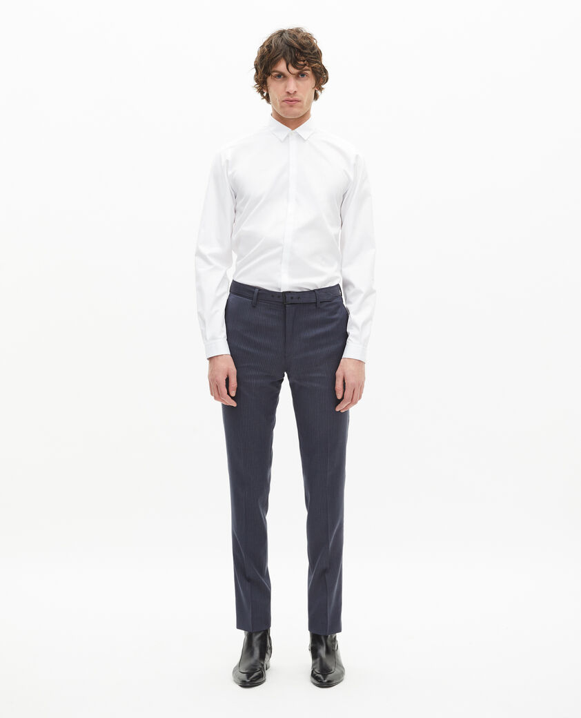 The Kooples HOMBRE WHITE camisa clásica de cuello blanco
