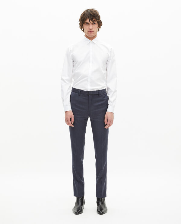 The Kooples HOMME WHITE chemise col classique blanche