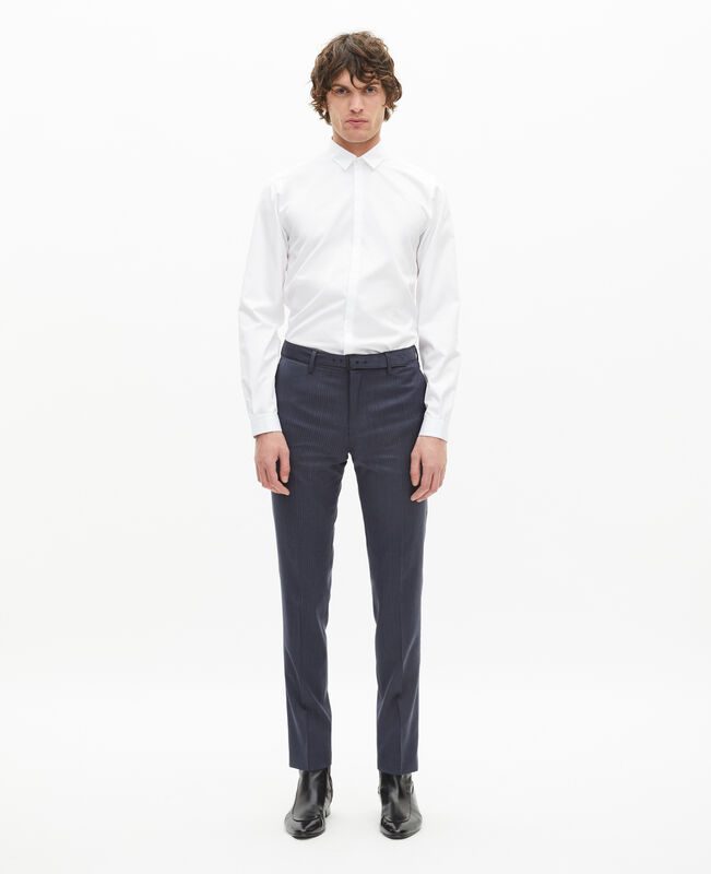The Kooples HOMME WHITE chemise col classique blanche