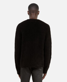 The Kooples HOMME BLACK STONE pull en laine et mohair noir