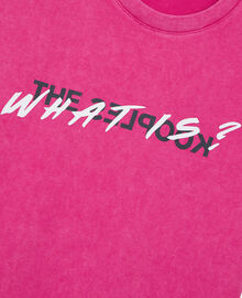 The Kooples FEMME FUSHIA t-shirt what is rose