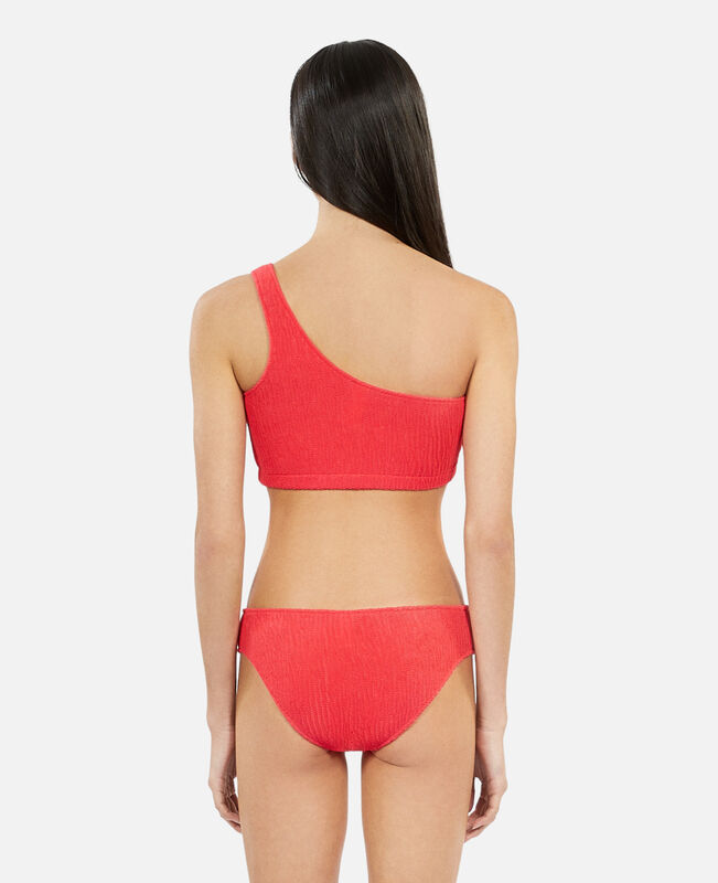 The Kooples FEMME RED haut de maillot de bain the kooples x luz asymétrique rouge