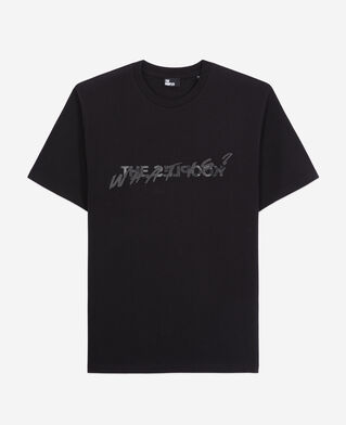 The Kooples MEN BLACK men's black what is t-shirt
