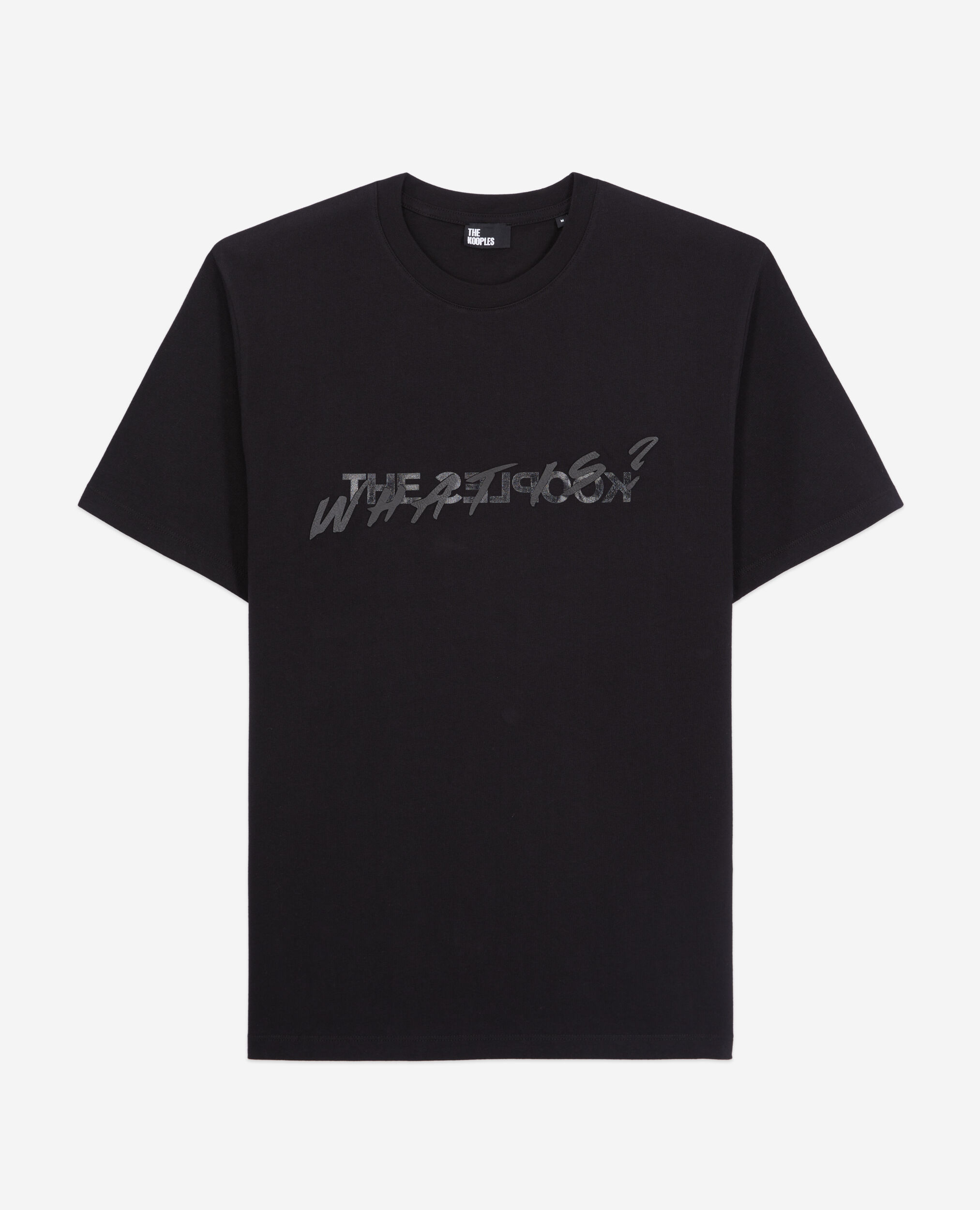 T-shirt What is noir, BLACK, hi-res image number null
