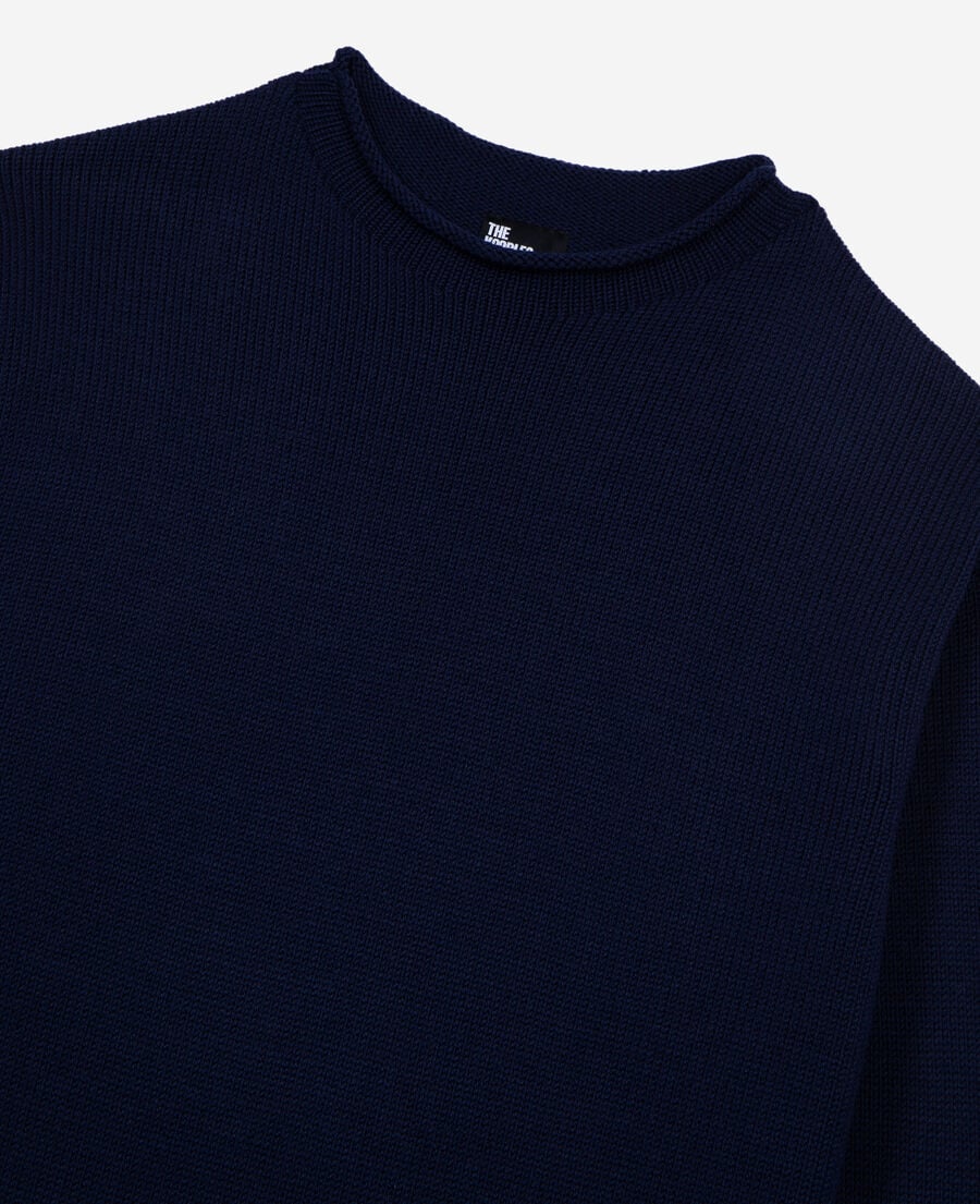 The Kooples HOMME DARK NAVY pull en laine marine