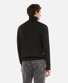 The Kooples HOMME BLACK pull en laine noire