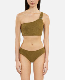 The Kooples FEMME KAKI haut de maillot de bain the kooples x luz asymétrique kaki