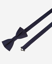 The Kooples HOMME NAVY nœud papillon en soie noir bleu marine