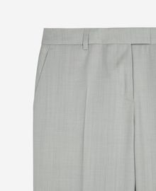 The Kooples FEMME BEIGE pantalon tailleur ajusté gris clair