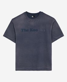 The Kooples HOMME DARK NAVY t-shirt avec logo marine