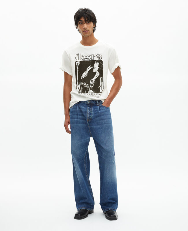 The Kooples MIXTE ECRU t-shirt mixte the doors x the kooples écru