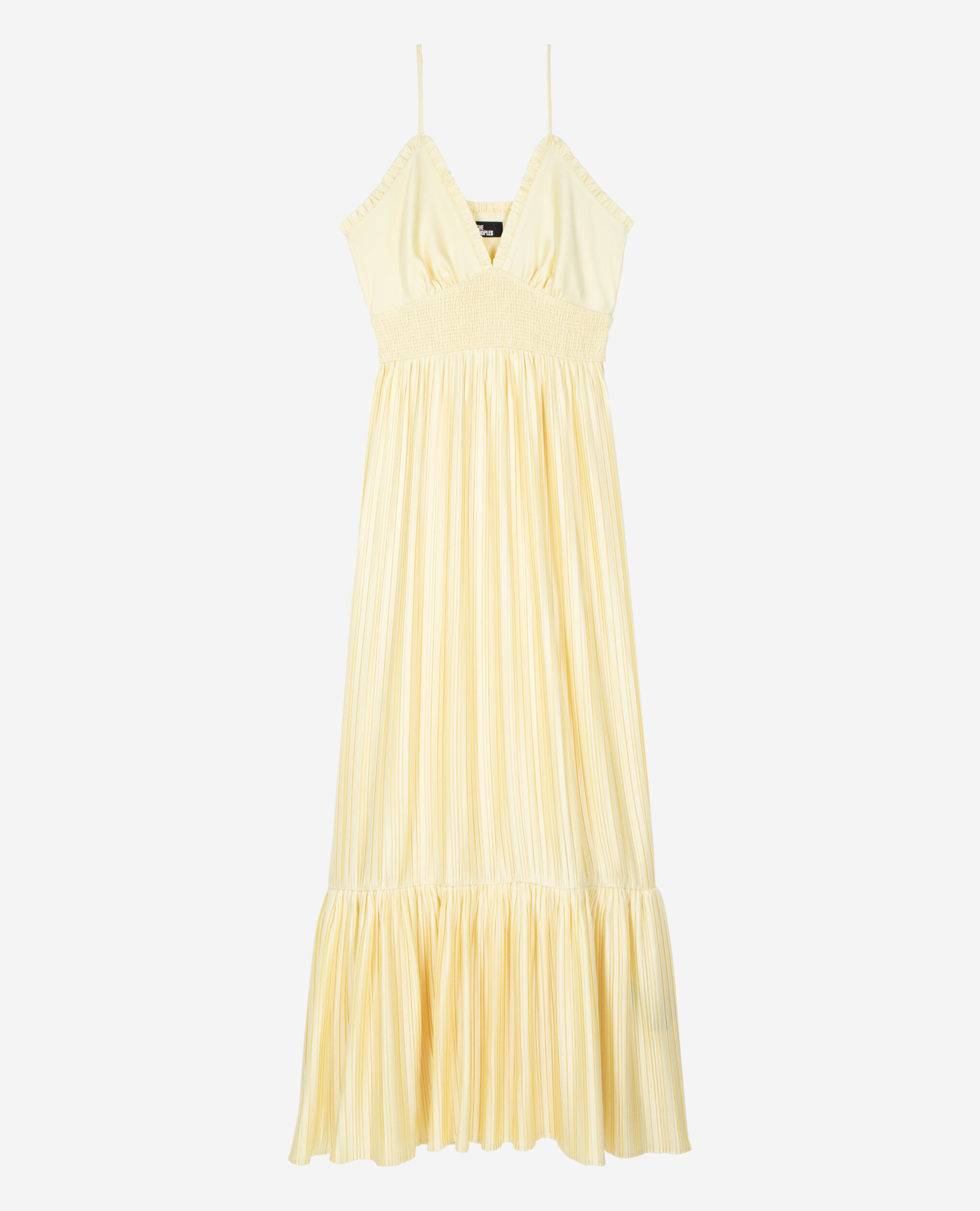 Robe longue jaune, YELLOW, hi-res image number null