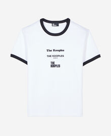 The Kooples FEMME WHITE t-shirt avec sérigraphie blanc