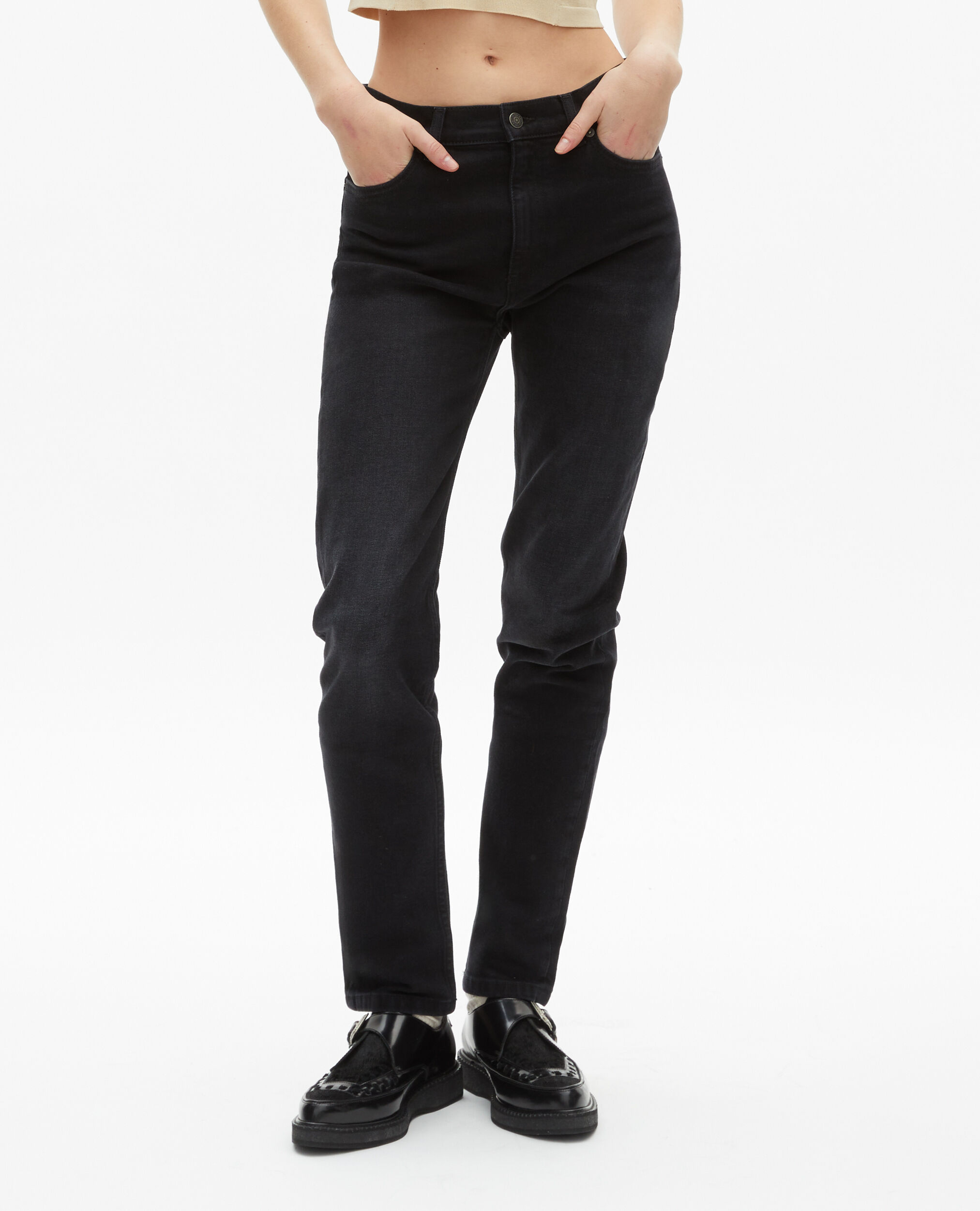Jean slim noir, BLACK WASHED, hi-res image number null
