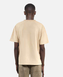The Kooples HOMME BEIGE TAUPE t-shirt avec sérigraphie beige