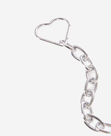 The Kooples FEMME SILVER chaîne de sac amelia argentée