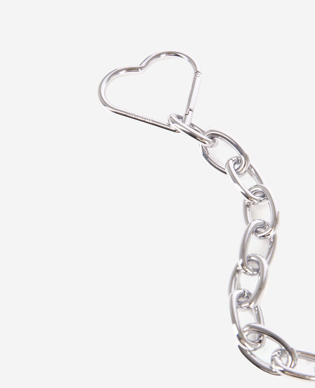The Kooples FEMME SILVER chaîne de sac amelia argentée