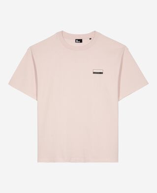 The Kooples MEN LILA pink screen print t-shirt