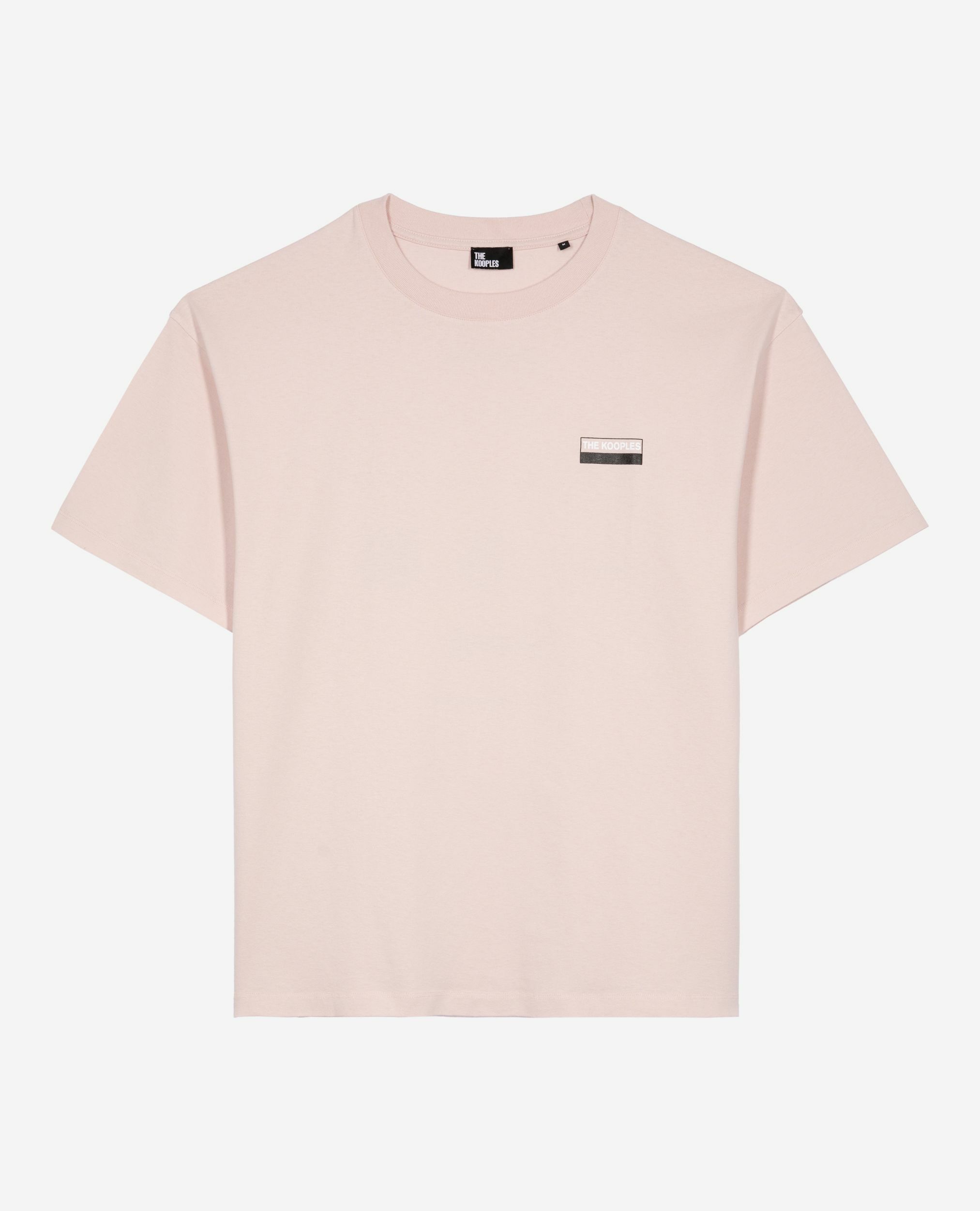 T-shirt à sérigraphie rose, LILA, hi-res image number null