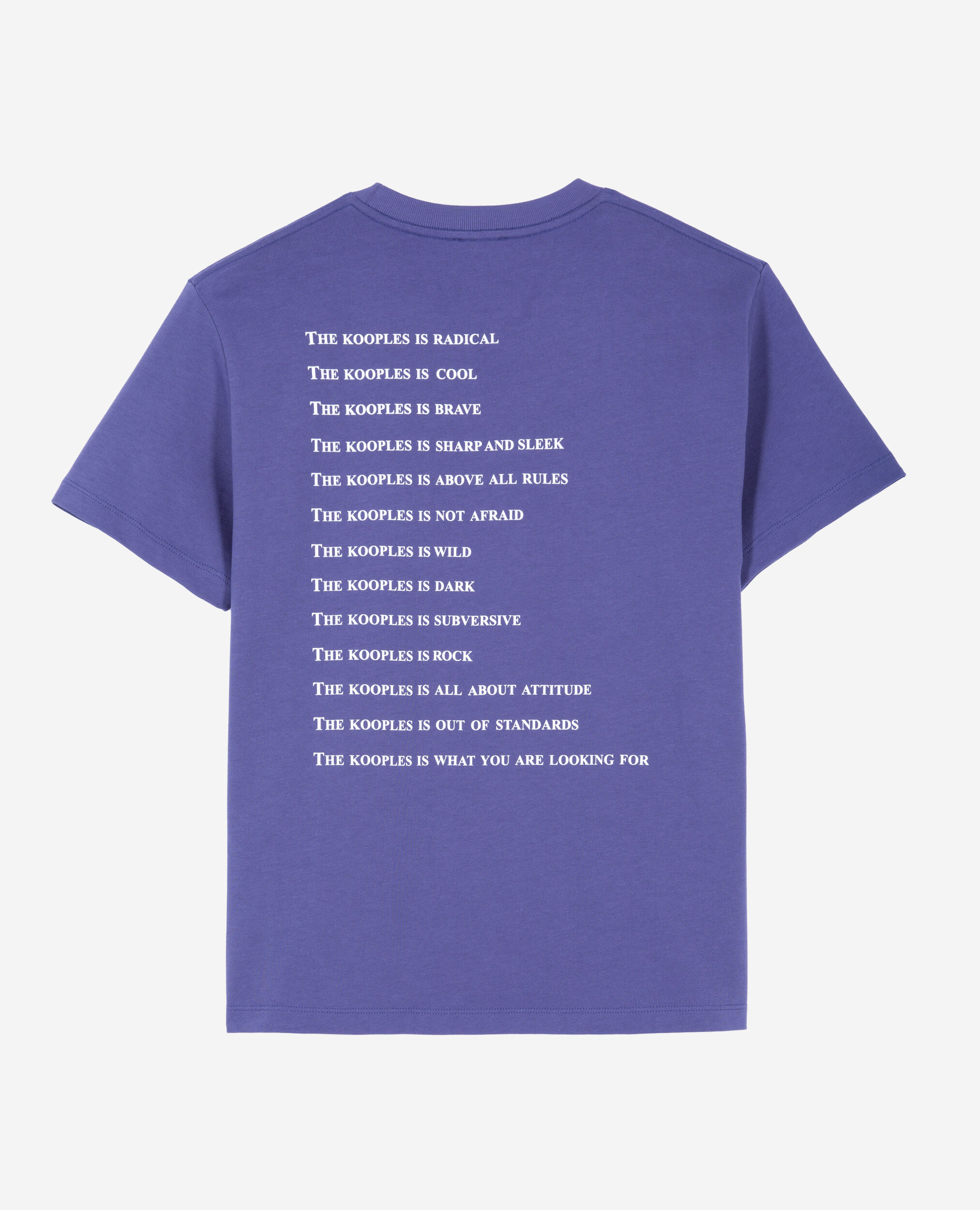 T-shirt What is violet, BLUE ATLANTIQUE, hi-res image number null