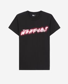 The Kooples FEMME BLACK t-shirt what is effet néon noir