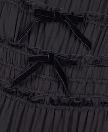 The Kooples FEMME BLACK robe courte avec nœuds noire