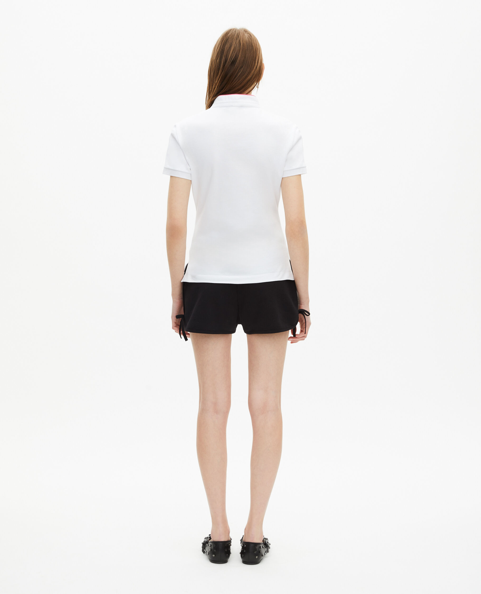 Polo col mao blanc, WHITE, hi-res image number null