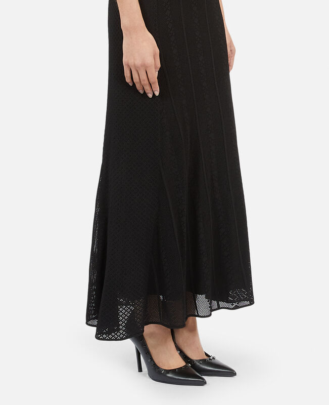 The Kooples FEMME BLACK escarpins à talons en cuir avec clous noirs