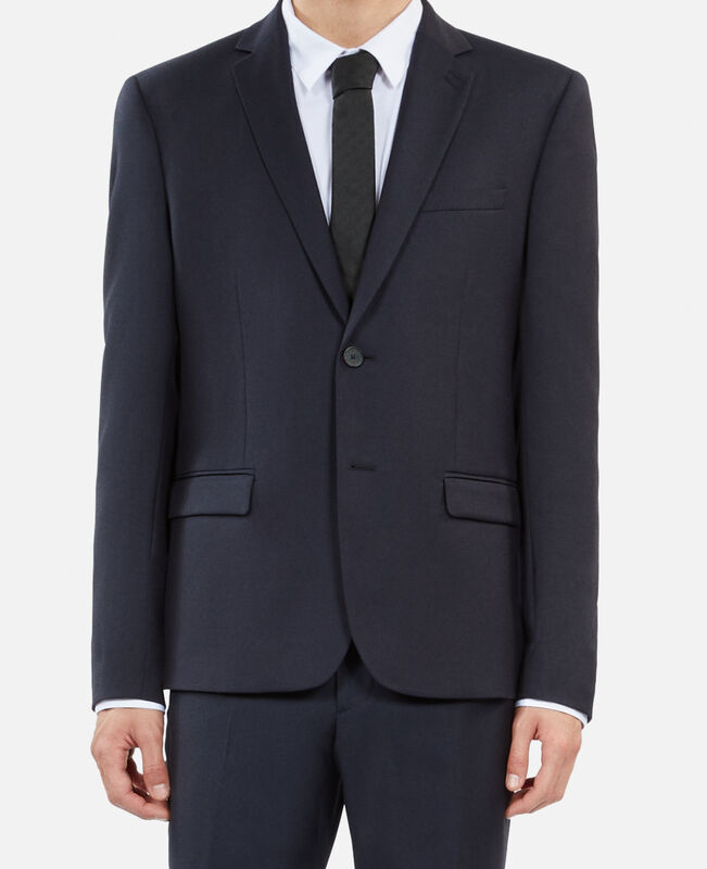 The Kooples HOMME BLACK cravate en soie noire