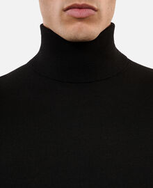 The Kooples HOMME BLACK pull en laine noire