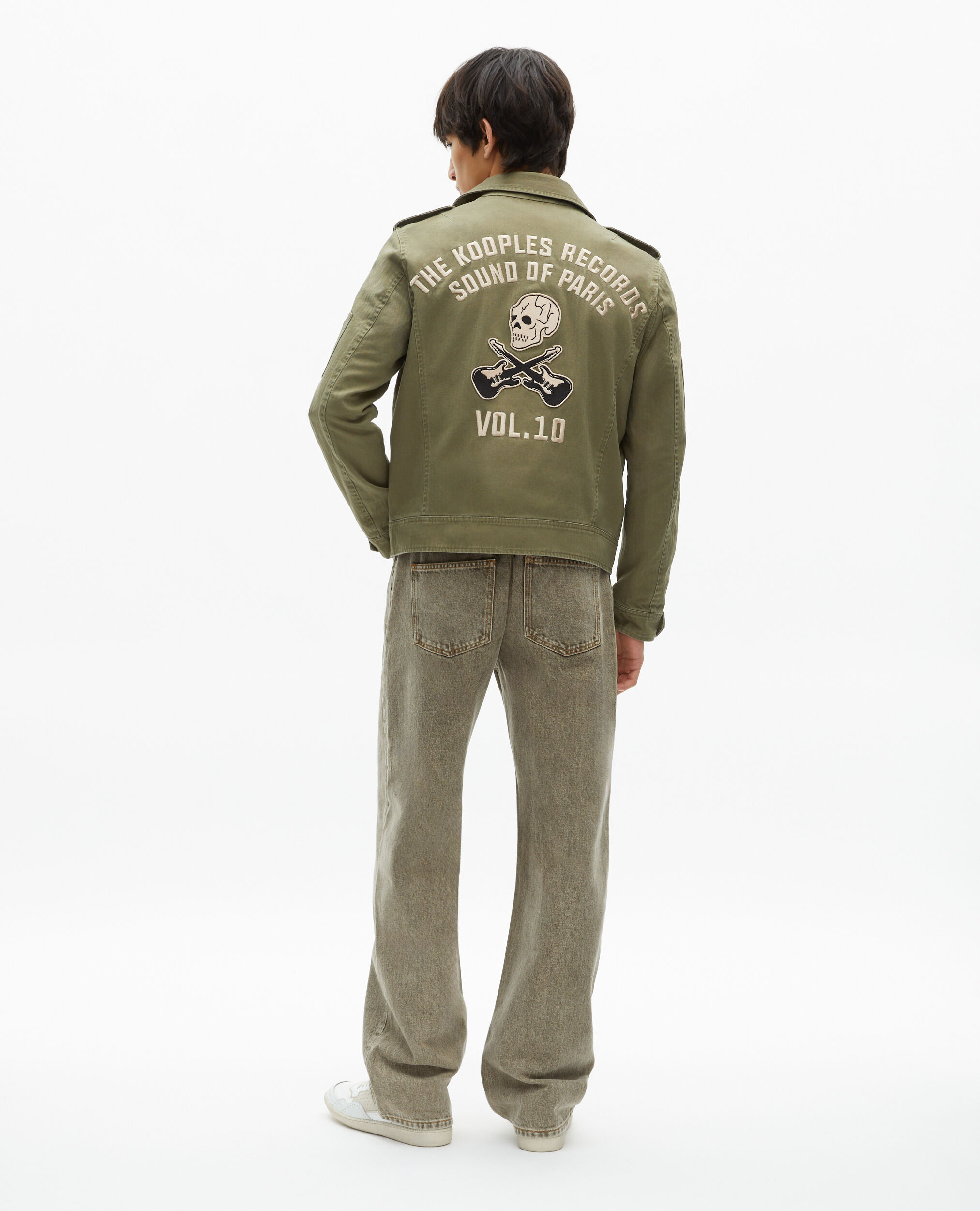 Blouson style officier kaki, KAKI, hi-res image number null