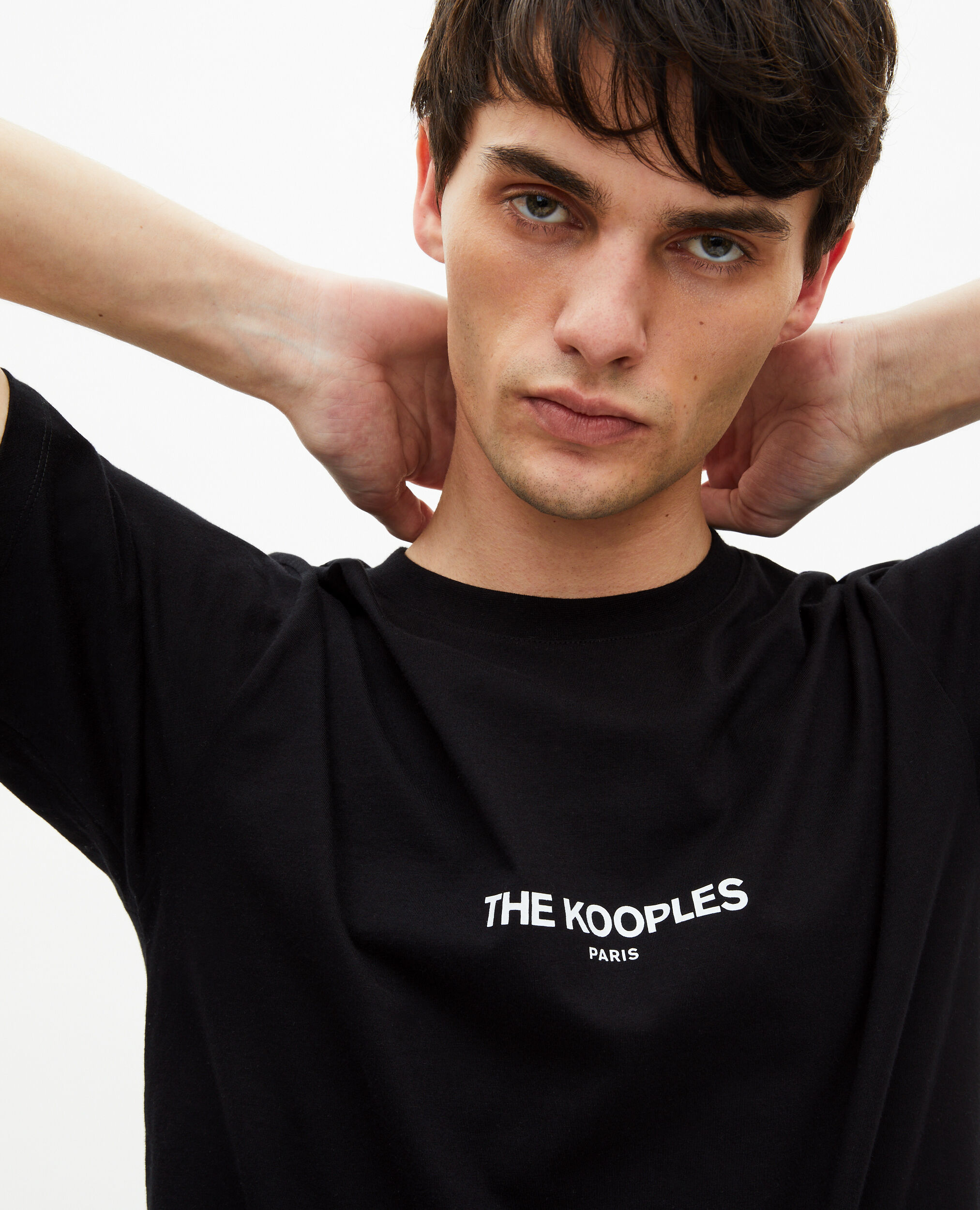 T-shirt avec Logo noir, BLACK, hi-res image number null
