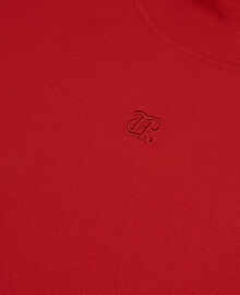 The Kooples FEMME RED top en maille rouge