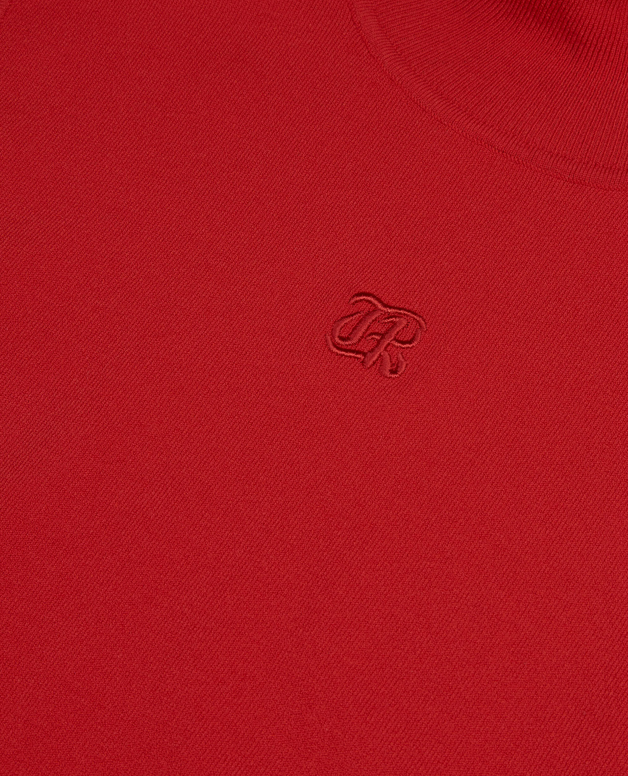 Top en maille rouge, RED, hi-res image number null