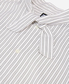 The Kooples HOMME BLACK WHITE chemise à fines rayures blanche