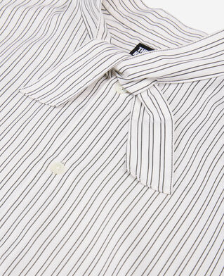 The Kooples MEN BLACK WHITE white pinstripe shirt