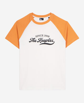 The Kooples HOMME ECRU t-shirt avec sérigraphie logo écru