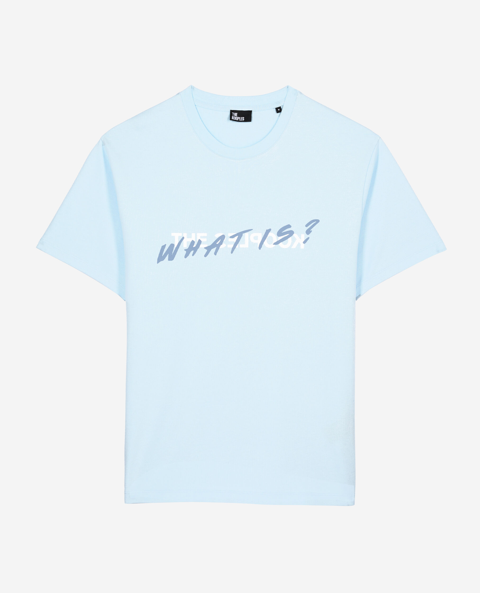 T-shirt What is bleu clair, BLUE SKY, hi-res image number null