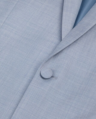 The Kooples MEN BLUE blue slim fit wool suit jacket