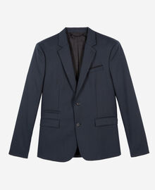 The Kooples HOMME BLUE PETROL veste de costume en laine doite bleue