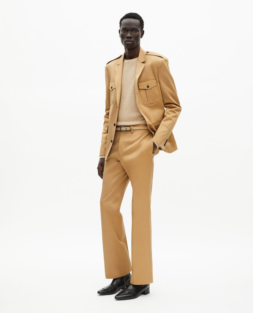 The Kooples HERREN CAMEL baumwolljacke camel