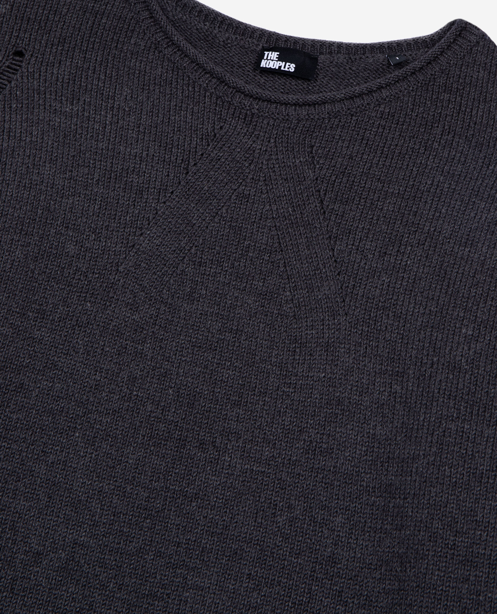 Pull en laine mérinos gris, DARK GREY, hi-res image number null