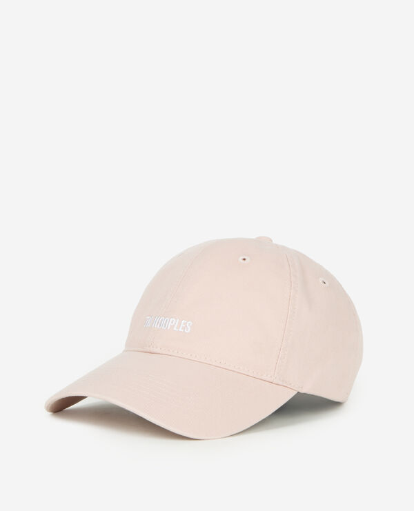 The Kooples MIXTE LILA casquette logo brodé rose
