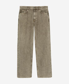 The Kooples HOMME OLIVE jean droit olive